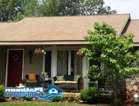 after roof washing service on grand rapids, mi house